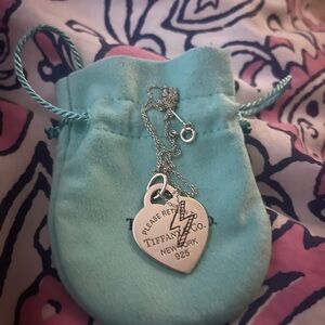 Tiffany & Co. Silver Heart Necklace